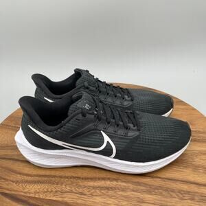 Nike Air Zoom Pegasus 39 Shoes Womens Size 10 Black Running Comfort Gym Sneakers